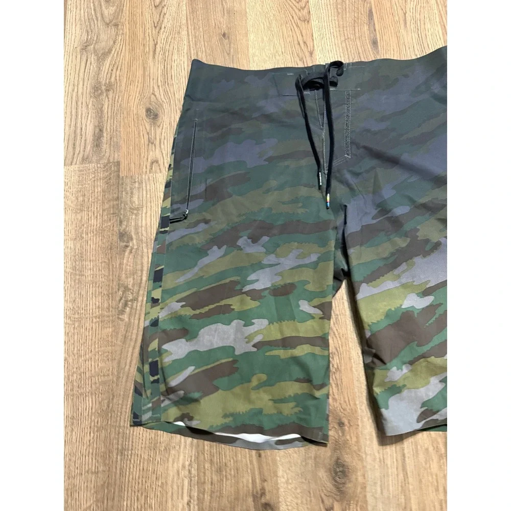 Hurley Board Shorts Mens 29 Camo Adult Swim Trunks Stretch Surf Excellent